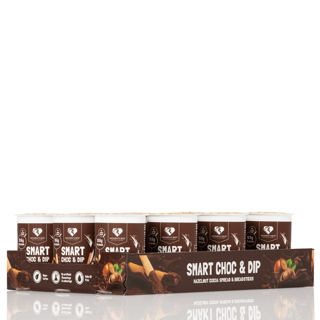 WOMEN'S BEST NUTRITION Smart Protein Choc & Dip - 12 Pack
