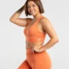 WOMEN'S BEST Hold Sports Bra | Burnt Orange