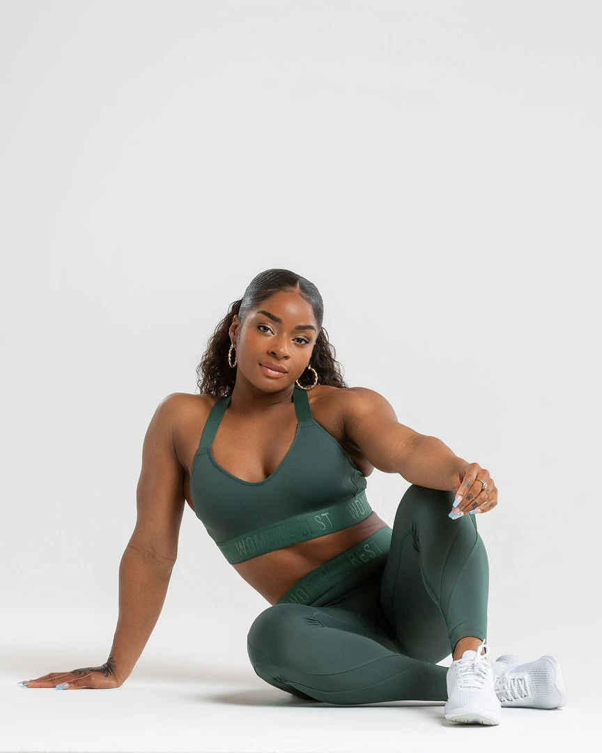 WOMEN'S BEST Hold Sports Bra | Jungle Green