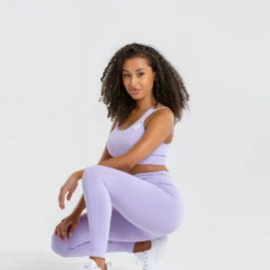 WOMEN'S BEST Power Seamless Sports Bra | Lilac