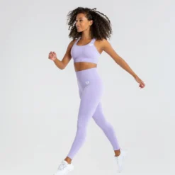 WOMEN'S BEST Power Seamless Sports Bra | Lilac