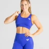 WOMEN'S BEST SPORTBEKLEIDUNG Power Seamless Sports Bra | Royal Blue