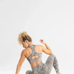 WOMEN'S BEST SPORTBEKLEIDUNG Camo Seamless Leggings | Green