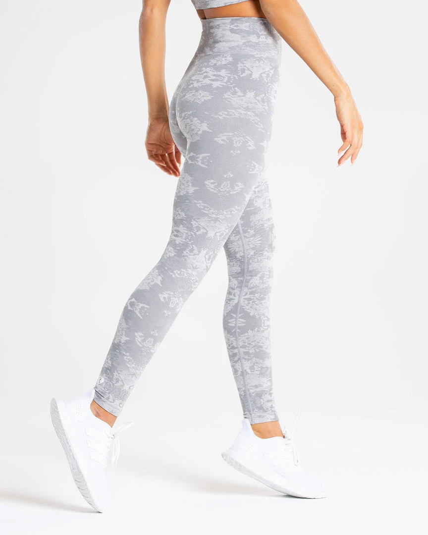 WOMEN'S BEST Camo Seamless Leggings | Grey SPORTBEKLEIDUNG