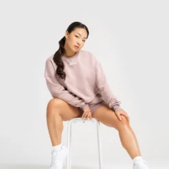 WOMEN'S BEST SPORTBEKLEIDUNG Comfort Cropped Crew Neck | Taupe