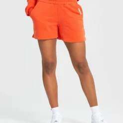 WOMEN'S BEST Comfort Shorts | Deep Orange SPORTBEKLEIDUNG