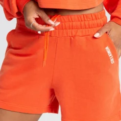 WOMEN'S BEST Comfort Shorts | Deep Orange SPORTBEKLEIDUNG