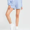 WOMEN'S BEST Comfort Shorts | Powder Blue SPORTBEKLEIDUNG
