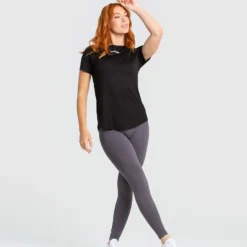 WOMEN'S BEST Comfort Lightweight Short Sleeve Tee | Black SPORTBEKLEIDUNG