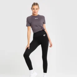 WOMEN'S BEST Comfort Lightweight Short Sleeve Tee | Charcoal SPORTBEKLEIDUNG