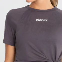 WOMEN'S BEST Comfort Lightweight Short Sleeve Tee | Charcoal SPORTBEKLEIDUNG