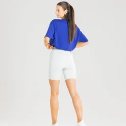 WOMEN'S BEST Power Crop Top | Royal Blue SPORTBEKLEIDUNG