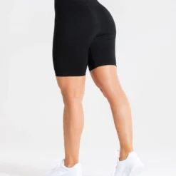 WOMEN'S BEST Power Seamless Cycling Shorts | Black SPORTBEKLEIDUNG