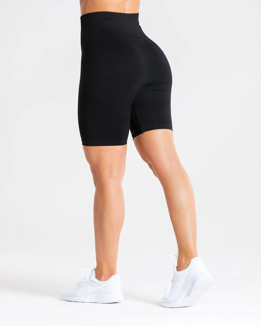 WOMEN'S BEST Power Seamless Cycling Shorts | Black SPORTBEKLEIDUNG