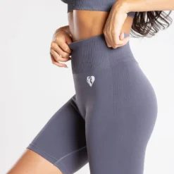 WOMEN'S BEST Power Seamless Cycling Shorts | Charcoal SPORTBEKLEIDUNG