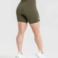 WOMEN'S BEST SPORTBEKLEIDUNG Power Seamless Cycling Shorts | Khaki