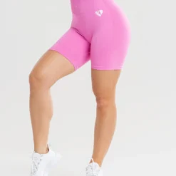 WOMEN'S BEST SPORTBEKLEIDUNG Power Seamless Cycling Shorts | Phlox Pink