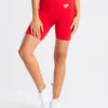 WOMEN'S BEST Power Seamless Cycling Shorts | Red SPORTBEKLEIDUNG