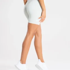 WOMEN'S BEST SPORTBEKLEIDUNG Power Seamless Cycling Shorts | Washed Light Grey