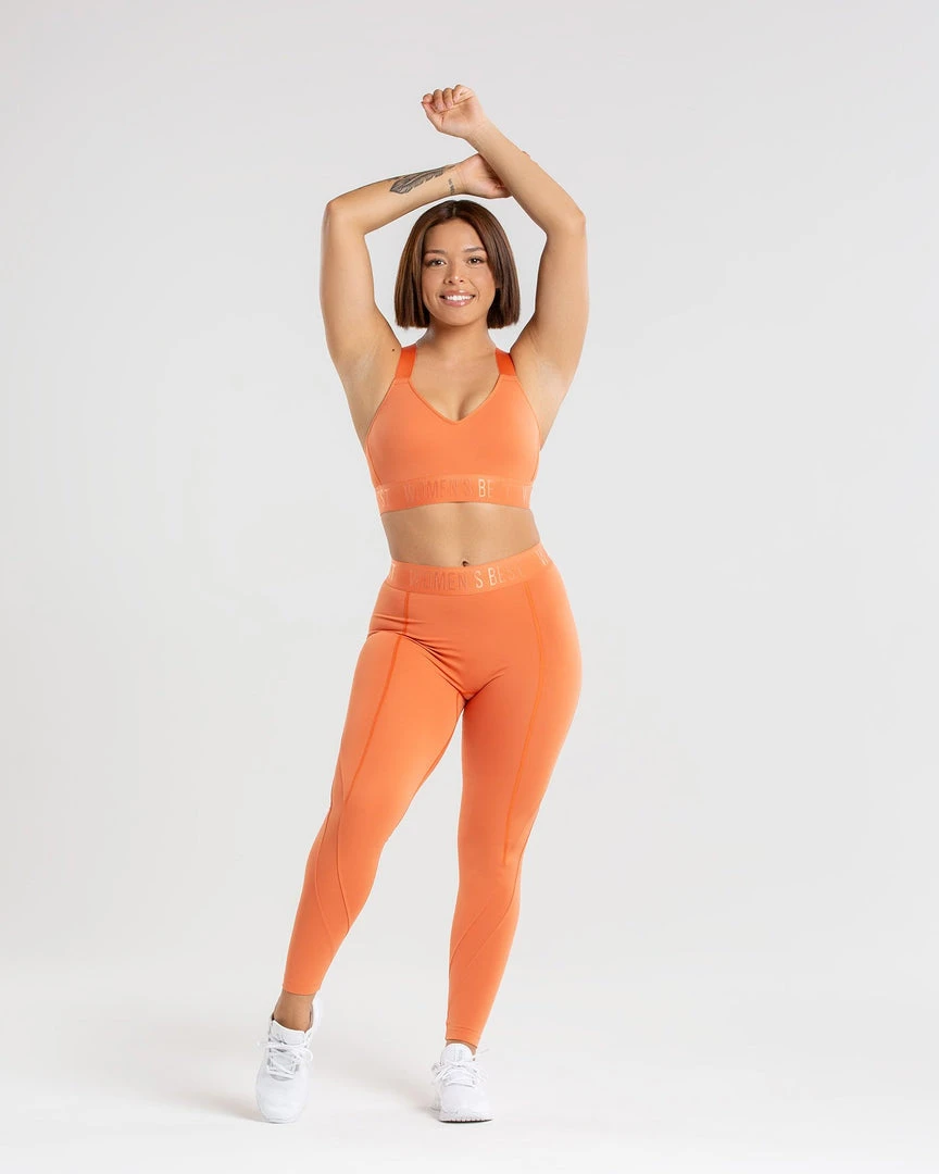 WOMEN'S BEST Hold Leggings | Burnt Orange