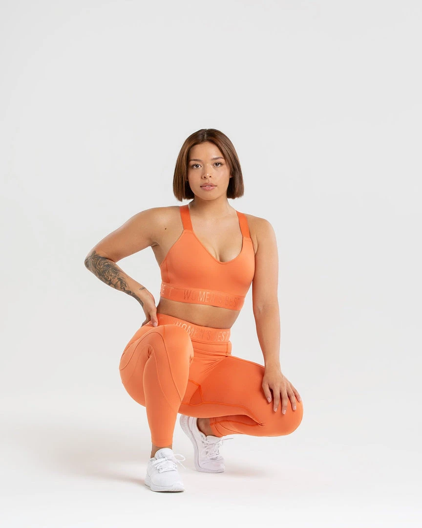 WOMEN'S BEST Hold Leggings | Burnt Orange