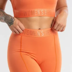 WOMEN'S BEST Hold Leggings | Burnt Orange