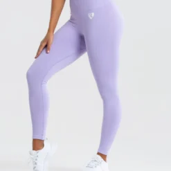 WOMEN'S BEST Power Seamless Leggings | Lilac SPORTBEKLEIDUNG