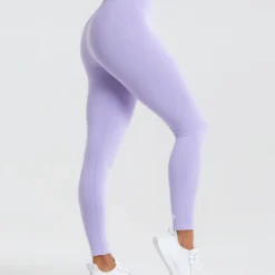 WOMEN'S BEST Power Seamless Leggings | Lilac SPORTBEKLEIDUNG