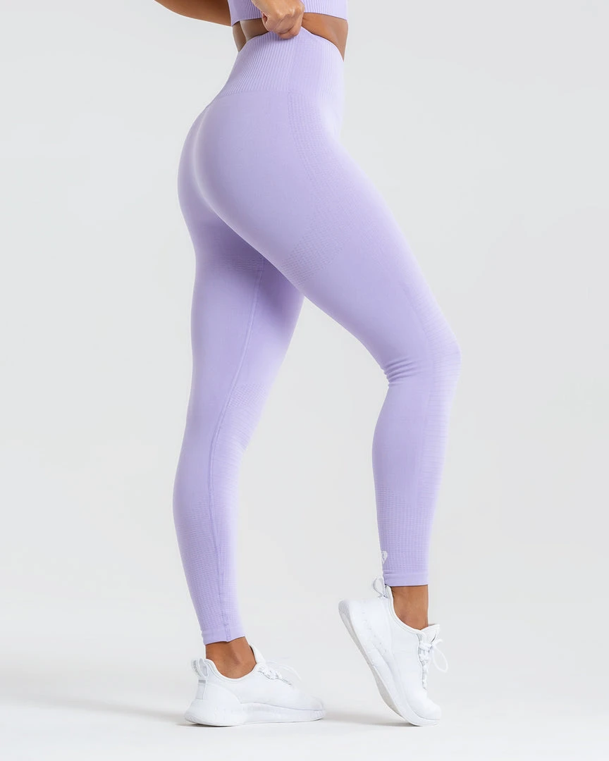 WOMEN'S BEST Power Seamless Leggings | Lilac SPORTBEKLEIDUNG