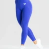 WOMEN'S BEST Power Seamless Leggings | Royal Blue SPORTBEKLEIDUNG