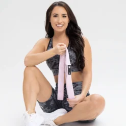 WOMEN'S BEST SPORTBEKLEIDUNG Long Resistance Band - Light | Light Pink