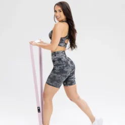 WOMEN'S BEST SPORTBEKLEIDUNG Long Resistance Band - Light | Light Pink