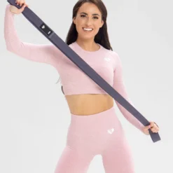 WOMEN'S BEST SPORTBEKLEIDUNG Long Resistance Band - Medium | Charcoal