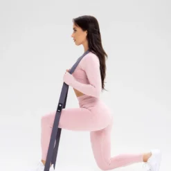 WOMEN'S BEST SPORTBEKLEIDUNG Long Resistance Band - Medium | Charcoal