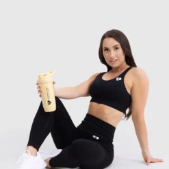 WOMEN'S BEST NUTRITION Large Metal Shaker | Vibrant Yellow