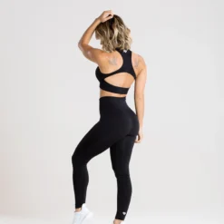 WOMEN'S BEST SPORTBEKLEIDUNG Move Seamless Sports Bra | Black Marl