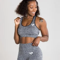 WOMEN'S BEST Move Seamless Sports Bra | Grey Marl