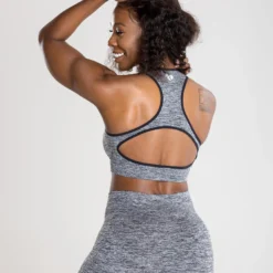 WOMEN'S BEST Move Seamless Sports Bra | Grey Marl