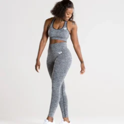 WOMEN'S BEST Move Seamless Sports Bra | Grey Marl