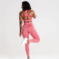 WOMEN'S BEST Move Seamless Sports Bra | Red Marl