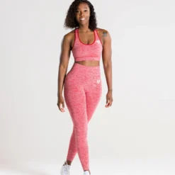 WOMEN'S BEST Move Seamless Sports Bra | Red Marl