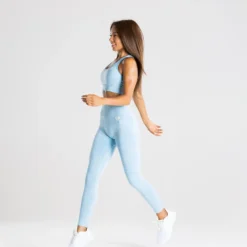 WOMEN'S BEST SPORTBEKLEIDUNG Move Seamless Leggings | Blue Marl