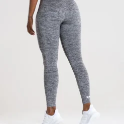 WOMEN'S BEST Move Seamless Leggings | Grey Marl SPORTBEKLEIDUNG