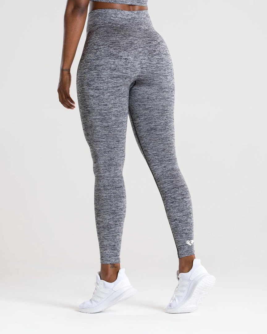 WOMEN'S BEST Move Seamless Leggings | Grey Marl SPORTBEKLEIDUNG