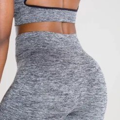 WOMEN'S BEST Move Seamless Leggings | Grey Marl SPORTBEKLEIDUNG