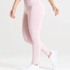 WOMEN'S BEST Move Seamless Leggings | Light Pink Marl SPORTBEKLEIDUNG