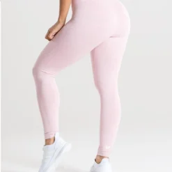 WOMEN'S BEST Move Seamless Leggings | Light Pink Marl SPORTBEKLEIDUNG