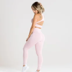 WOMEN'S BEST Move Seamless Leggings | Light Pink Marl SPORTBEKLEIDUNG
