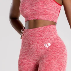 WOMEN'S BEST SPORTBEKLEIDUNG Move Seamless Leggings | Red Marl