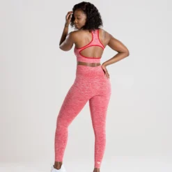 WOMEN'S BEST SPORTBEKLEIDUNG Move Seamless Leggings | Red Marl